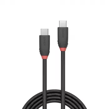 Lindy 1m USB 3.2 Type C to C kaabel, 20Gbps, Must Line
