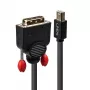 Lindy 3m Mini DisplayPort DVI-kaablile, must