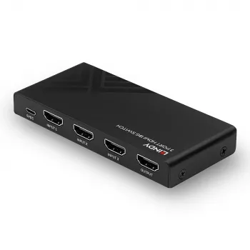 Lindy 3 pordiga HDMI 18G lüliti