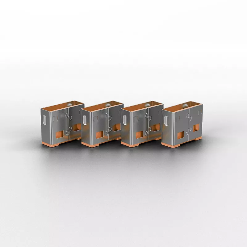 Lindy USB-pordi blokeerija (ilma võtmeta) – pakendis 10 tk, värvikood: oranž