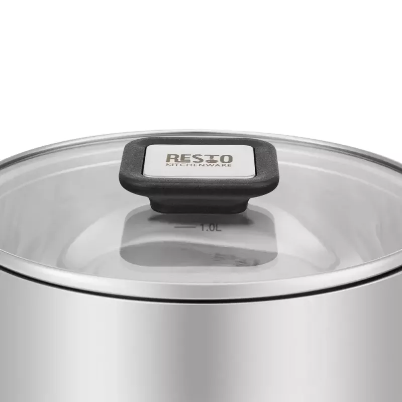 Kitchenware Resto Anser 1,6 L ümmargune must roostevaba teras