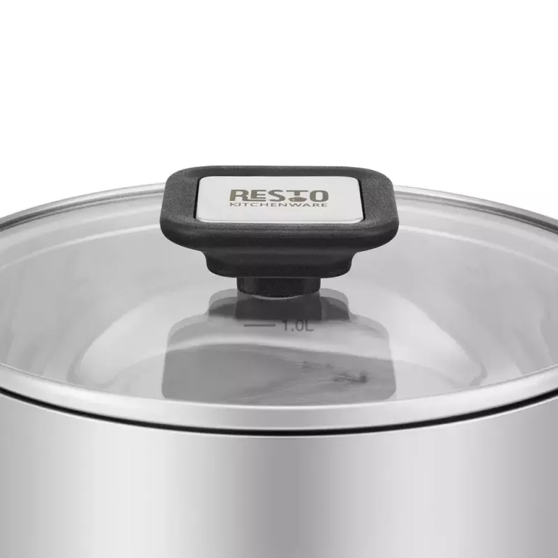 Kitchenware Resto Anser 1,6 L ümmargune must roostevaba teras