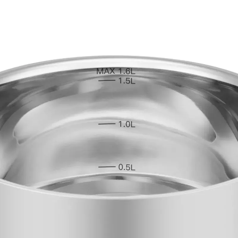 Kitchenware Resto Anser 1,6 L ümmargune must roostevaba teras
