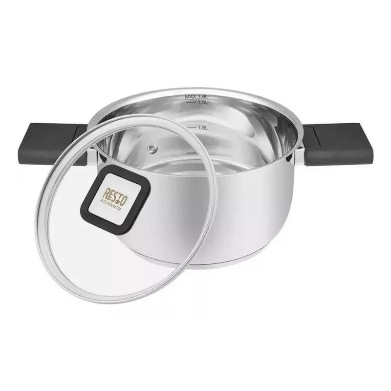 Kitchenware Resto Anser 1,6 L ümmargune must roostevaba teras