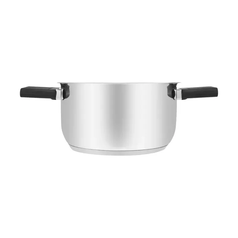 Resto Kitchenware Anser 2,5 l ümmargune pott, must, roostevaba teras
