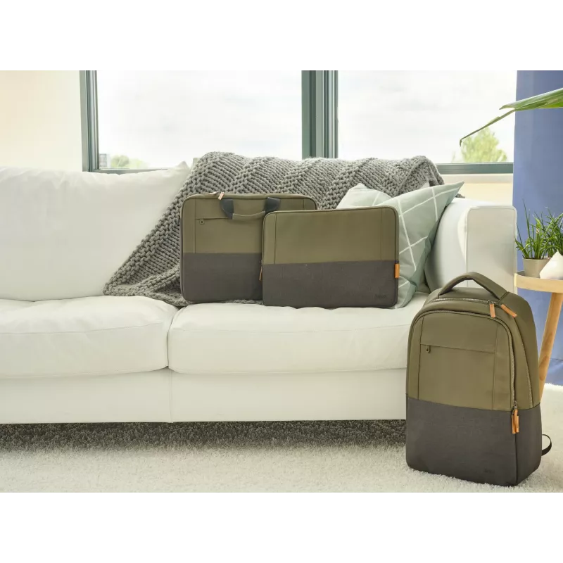 Sleeve case Trust Lisboa 40.6 cm 16 tolli roheline
