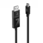 Lindy 2 m USB-C–DisplayPort 4K60 adapterkaabel koos HDR-iga