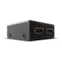 Lindy 2 pordiga HDMI 18G kahesuunaline lüliti, HDMI, metall, must, 60 Hz, 18 Gbit/s, 3840 x 2160 pikslit