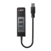 USB-jaotur ja Gigabit Etherneti muundur Lindy 43176