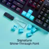 Klaviatuurikate HyperX Rubber Keycaps Gaming Accessory Kit roosa US paigutus HyperX ja Cherry MX stiilis lülititele