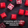 Klaviatuurikate HyperX Rubber Keycaps Gaming Accessory Kit roosa US paigutus HyperX ja Cherry MX stiilis lülititele