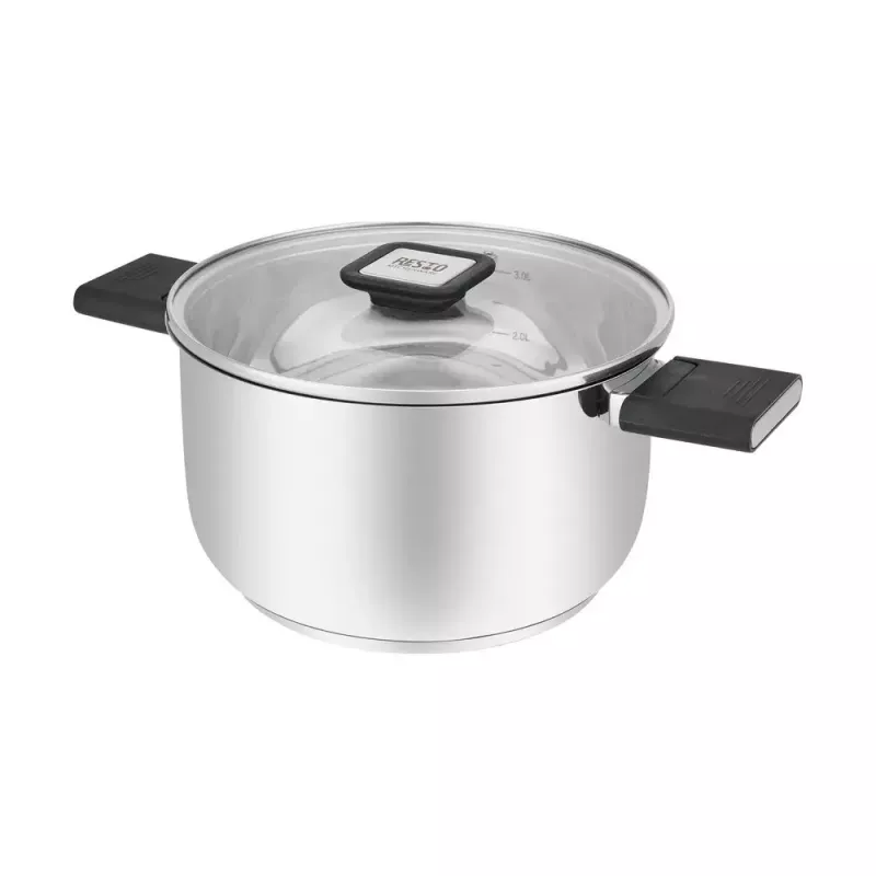 Resto Kitchenware Anser 3.2 L ümmargune must roostevaba teras