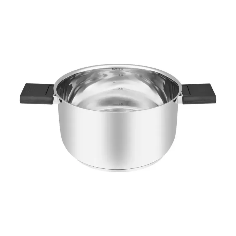 Resto Kitchenware Anser 3.2 L ümmargune must roostevaba teras