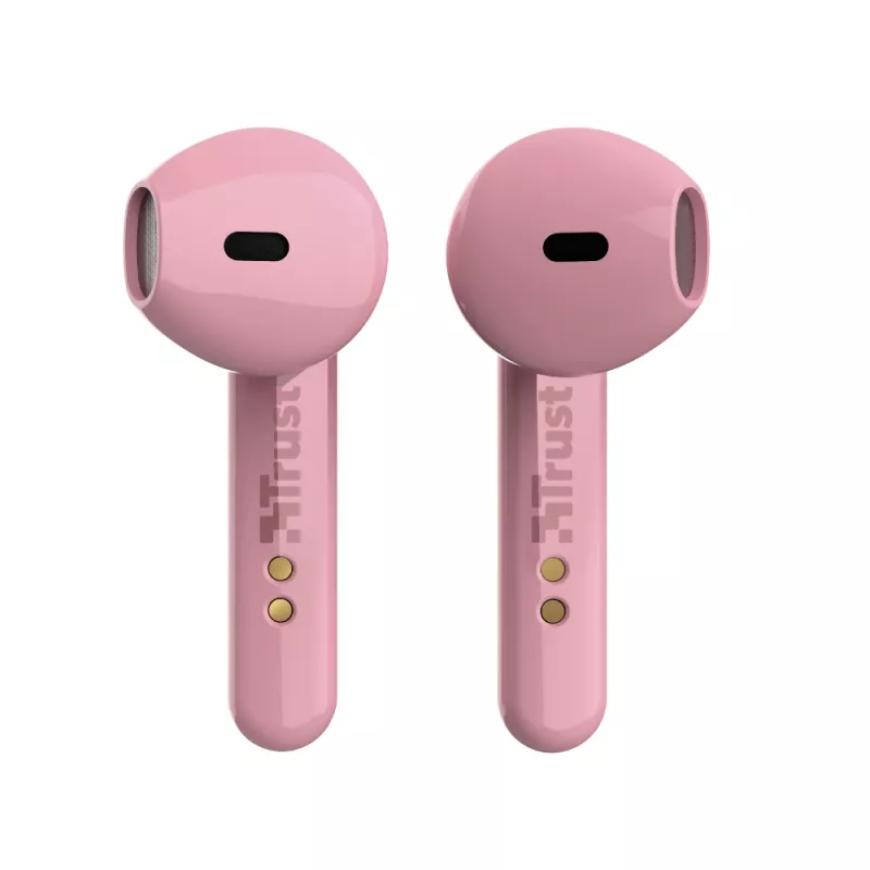 Trust Primo Peakomplekt True Wireless Stereo (TWS) Kõrvasisesed Kõned/Muusika Bluetooth Roosa