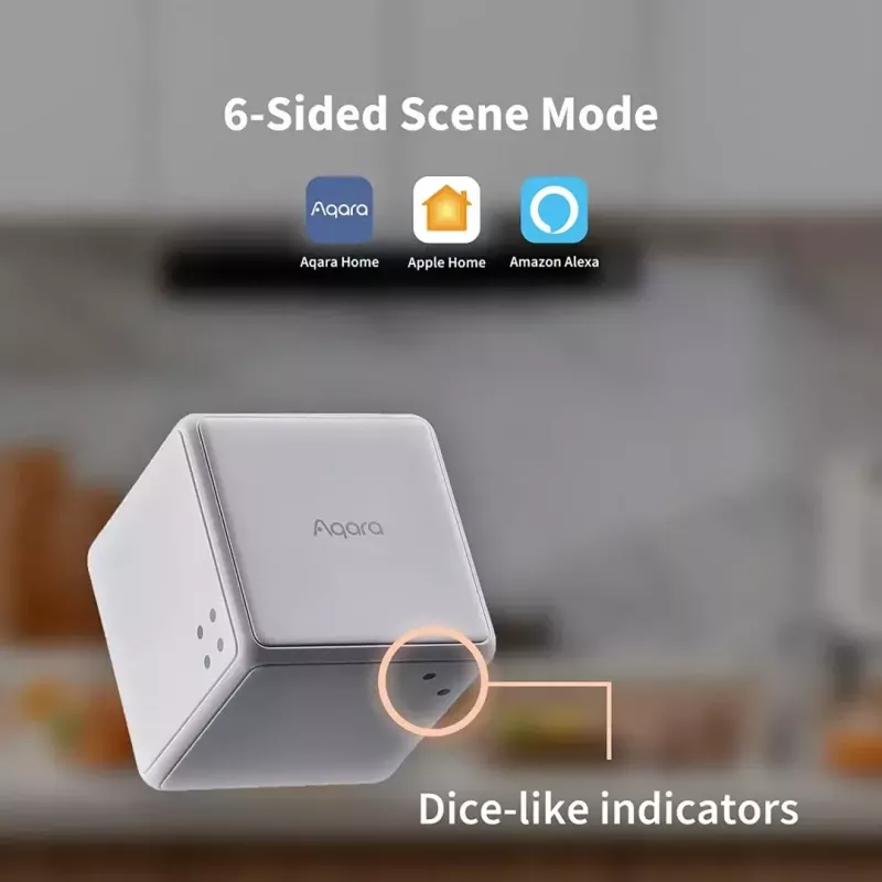 Nutikas juhtmevaba kontroller, Aqara Cube T1 Pro (CTP-R01), juhtmevaba, Zigbee