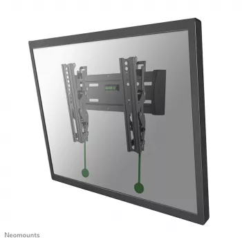 Neomounts NM-W125Must seinakinnitus telerile 10-40 tolli - kallutatav, 101,6 cm (40 tolli), 75 x 75 mm, 200 x 200 mm, 0 - 15°, teras, must
