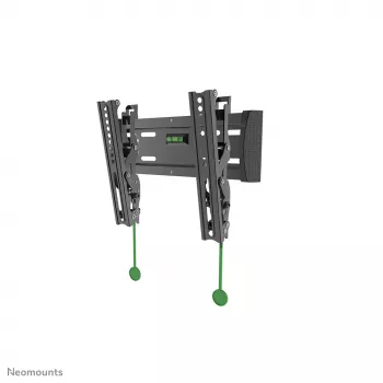 Neomounts NM-W125Must seinakinnitus telerile 10-40 tolli - kallutatav, 101,6 cm (40 tolli), 75 x 75 mm, 200 x 200 mm, 0 - 15°, teras, must