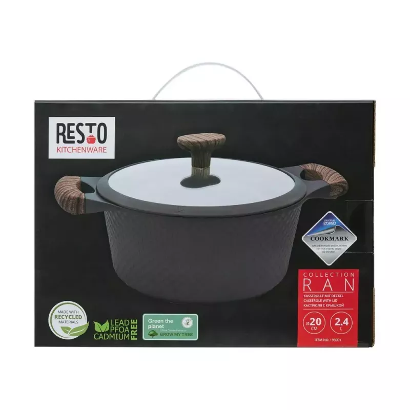 Resto Kitchenware Ran 2,4 L ümmargune must puit