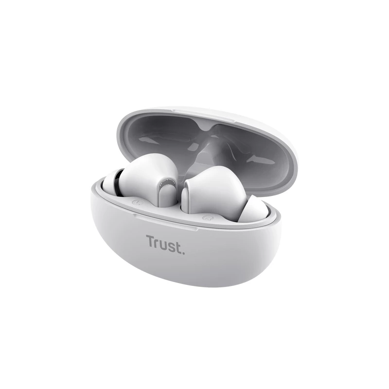 Trust Yavi Peakomplekt True Wireless Stereo (TWS) Kõrvasisesed Kõned/Muusika USB USB-C Bluetooth Valge