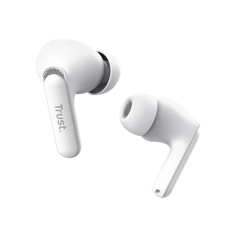 Trust Yavi Peakomplekt True Wireless Stereo (TWS) Kõrvasisesed Kõned/Muusika USB USB-C Bluetooth Valge
