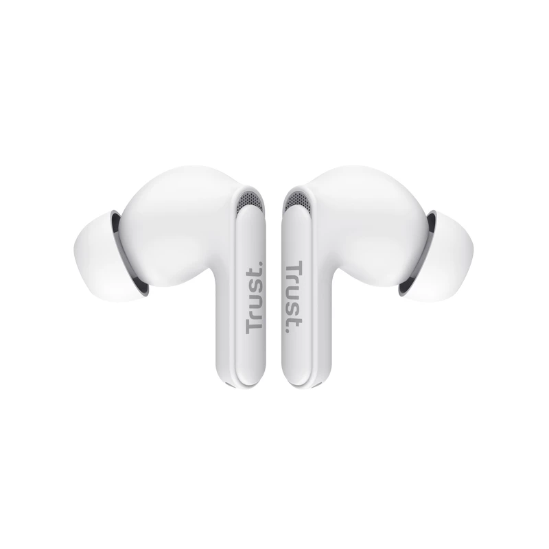 Trust Yavi Peakomplekt True Wireless Stereo (TWS) Kõrvasisesed Kõned/Muusika USB USB-C Bluetooth Valge