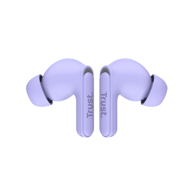 Trust Yavi Peakomplekt Tõeline Juhtmevaba Stereo (TWS) Kõrvasisesed Kõned/Muusika USB USB-C Bluetooth Lilla