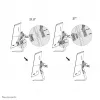 Neomounts FPMA-VESAMAC2127 iMac VESA adapterplaat, 21,5-27 tolli, VESA 75x75 / 100x100 mm, max 15 kg, teras, 730 g, hõbedane