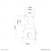 Neomounts FPMA-VESAMAC2127 iMac VESA adapterplaat, 21,5-27 tolli, VESA 75x75 / 100x100 mm, max 15 kg, teras, 730 g, hõbedane