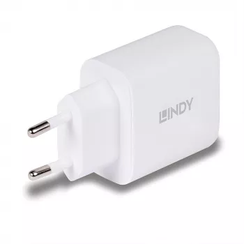 Lindy 73428 mobiilseadme laadija Universal Valge AC Kiirlaadimine Siseruumides