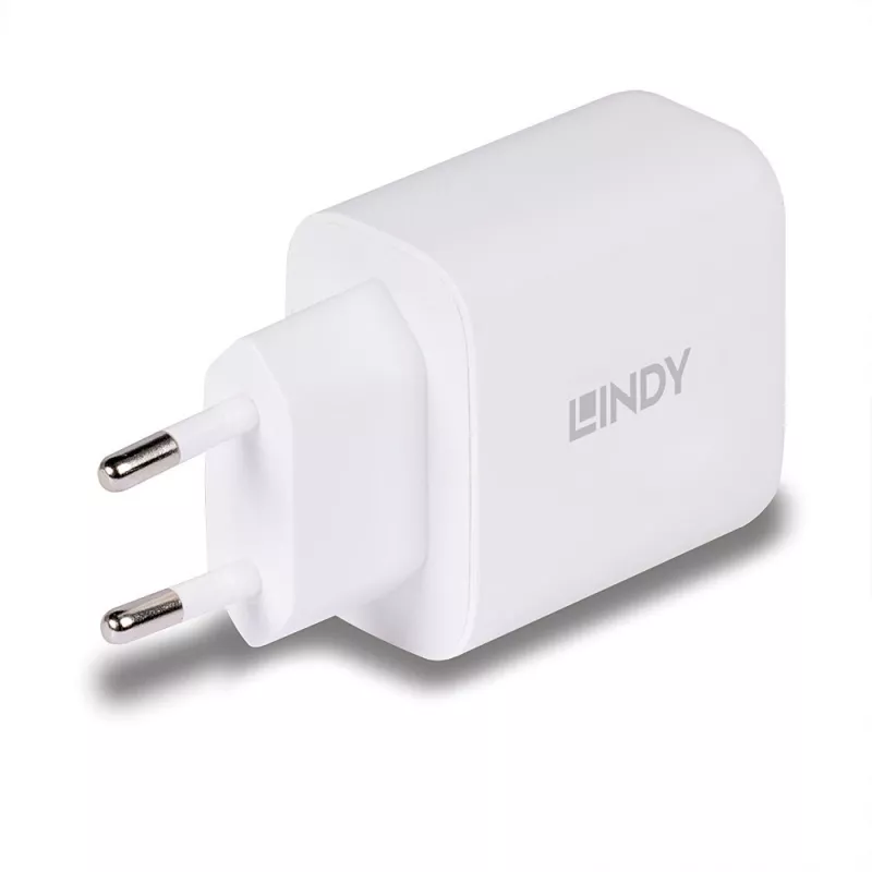 Lindy 73428 mobiilseadme laadija Universal Valge AC Kiirlaadimine Siseruumides