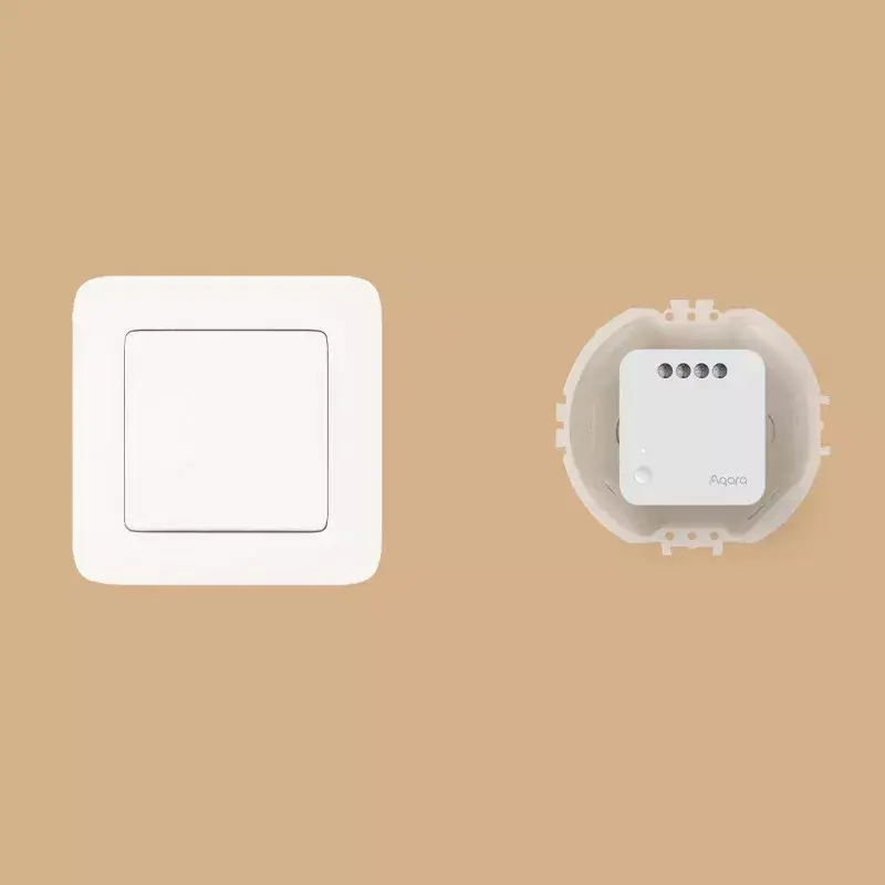 AQARA Smart Home Single Switch Module T1, No Neutral (SSM-U02)