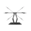 Seinale paigaldatav telerikinnitus Gembird WM-80ST-02 — fikseeritud/kallutatav, 37 tolli – 80 tolli, VESA kuni 600x400, 60 kg, must