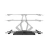 Seinale paigaldatav telerikinnitus Gembird WM-80ST-02 — fikseeritud/kallutatav, 37 tolli – 80 tolli, VESA kuni 600x400, 60 kg, must