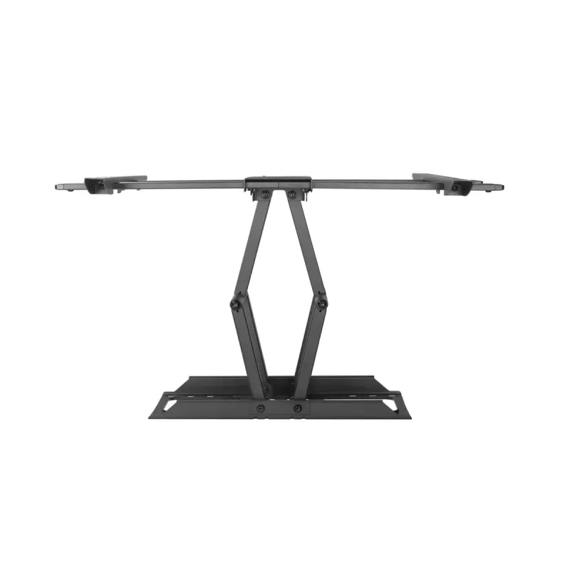 Seinale paigaldatav telerikinnitus Gembird WM-80ST-02 — fikseeritud/kallutatav, 37 tolli – 80 tolli, VESA kuni 600x400, 60 kg, must