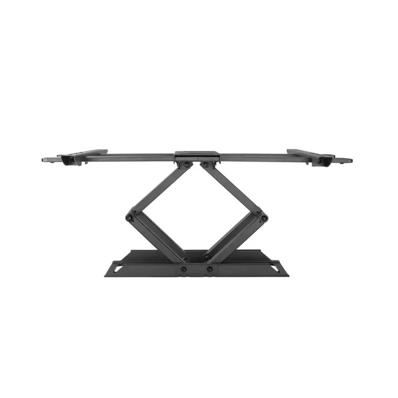 Seinale paigaldatav telerikinnitus Gembird WM-80ST-02 — fikseeritud/kallutatav, 37 tolli – 80 tolli, VESA kuni 600x400, 60 kg, must
