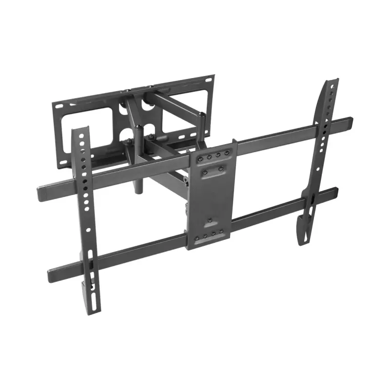 Seinale paigaldatav telerikinnitus Gembird WM-80ST-02 — fikseeritud/kallutatav, 37 tolli – 80 tolli, VESA kuni 600x400, 60 kg, must