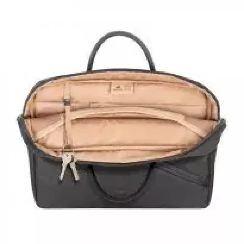 Toploader-kott Rivacase 8124 35,6 cm (14 tolli) Must 2 lahtriga