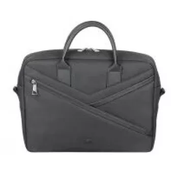 Toploader-kott Rivacase 8124 35,6 cm (14 tolli) Must 2 lahtriga