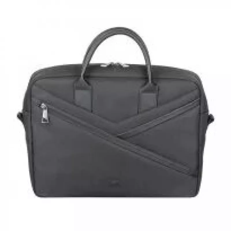 Toploader-kott Rivacase 8124 35,6 cm (14 tolli) Must 2 lahtriga