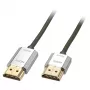 Lindy 3m CROMO õhuke High Speed HDMI kaabel with Ethernet, 3 m, HDMI Type A (Standard), HDMI Type A (Standard), 3D, 10.2 Gbit/s, hall
