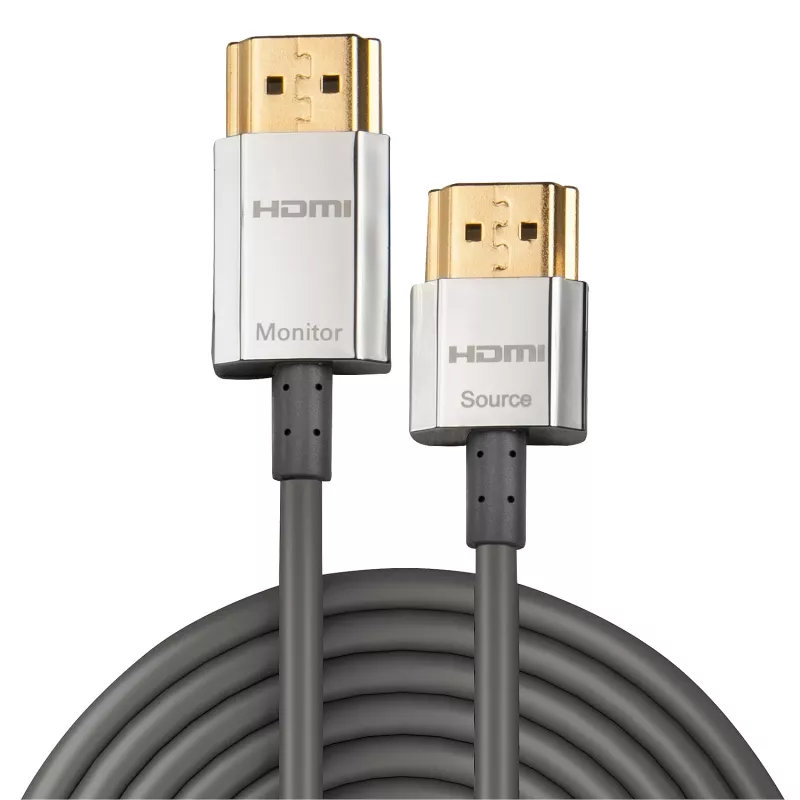 Lindy 3m CROMO õhuke High Speed HDMI kaabel with Ethernet, 3 m, HDMI Type A (Standard), HDMI Type A (Standard), 3D, 10.2 Gbit/s, hall