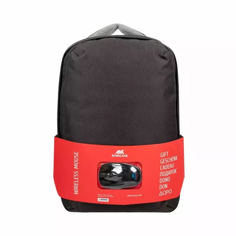 Backpack Rivacase 7563BKhiir 39.6 cm 15.6 inch Must