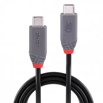 Lindy 0,8 m USB 4 240 W C-tüüpi USB kaabel, Anthra Line