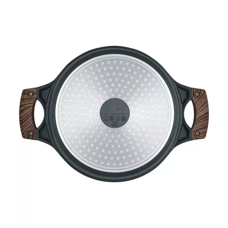 Resto Kitchenware Ran 4,2 l ümmargune pott, beež, puit