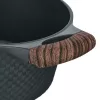 Resto Kitchenware Ran 4,2 l ümmargune pott, beež, puit
