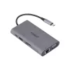 Dahua Technology 9-in-1 USB 3.1 USB-C dokkimisjaam: USB 3.0, HDMI, RJ45, VGA, SD/TF, PD