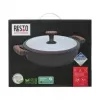 Resto Kitchenware 93906 universaalne pott, must alumiinium, 4,1 l, 28 cm