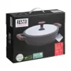 Resto Kitchenware 93906 universaalne pott, must alumiinium, 4,1 l, 28 cm