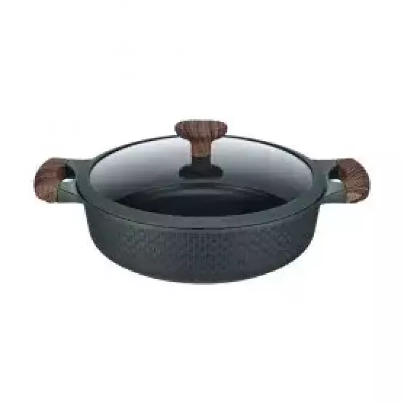 Resto Kitchenware 93906 universaalne pott, must alumiinium, 4,1 l, 28 cm