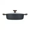 Resto Kitchenware 93906 universaalne pott, must alumiinium, 4,1 l, 28 cm